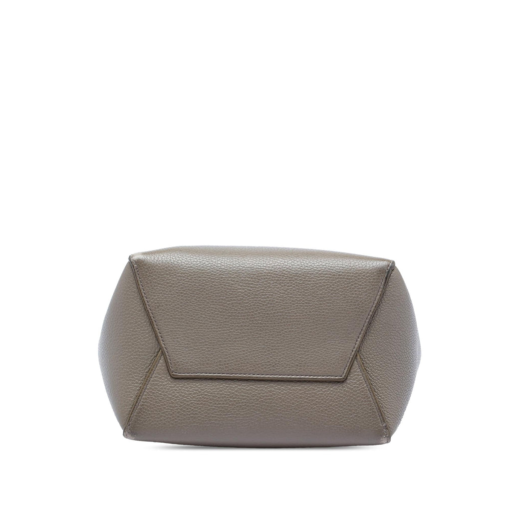 Celine Small Soft Grained Calfskin Seau Sangle Bucket Bag