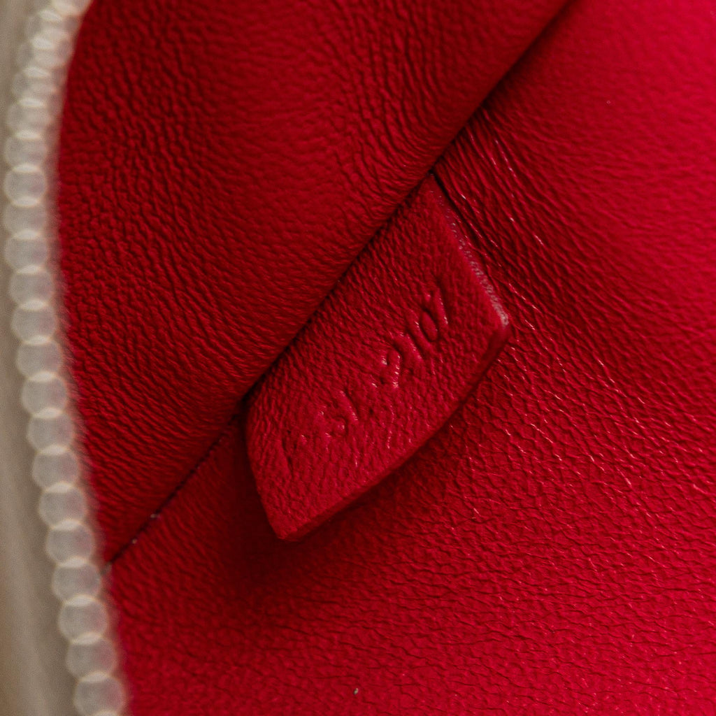 Celine Small Tricolor Leather Trapeze Satchel
