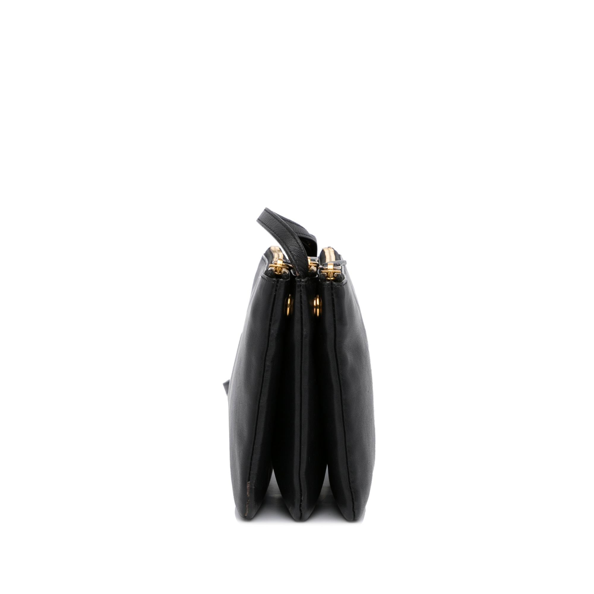 Celine Small Trio Crossbody Bag (SHG-Nt933q)