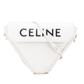 Celine Smooth Calfskin Logo Triangle Crossbody