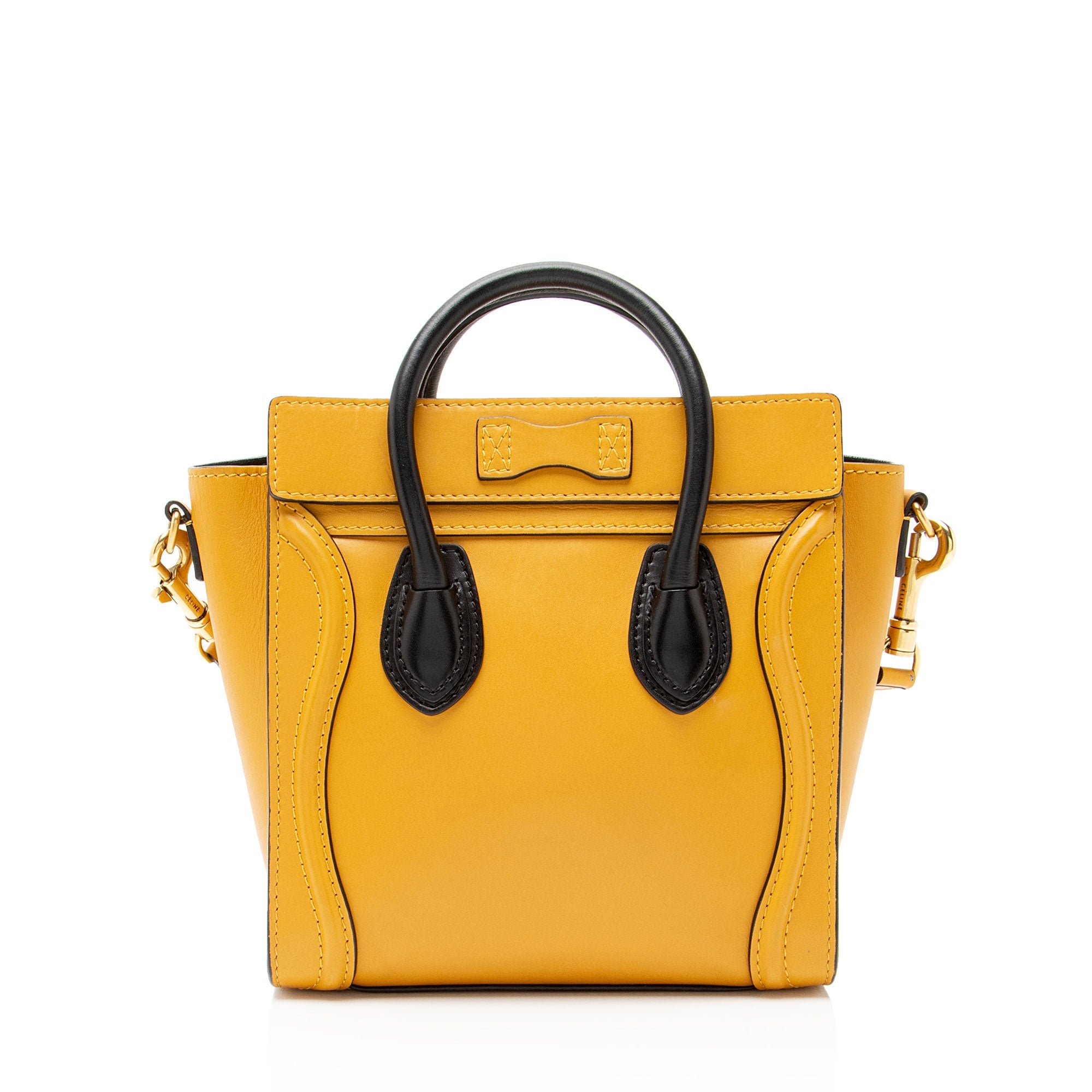 Celine Smooth Calfskin Nano Luggage Tote