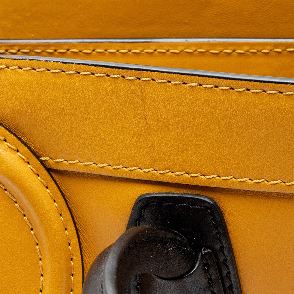 Celine Smooth Calfskin Nano Luggage Tote
