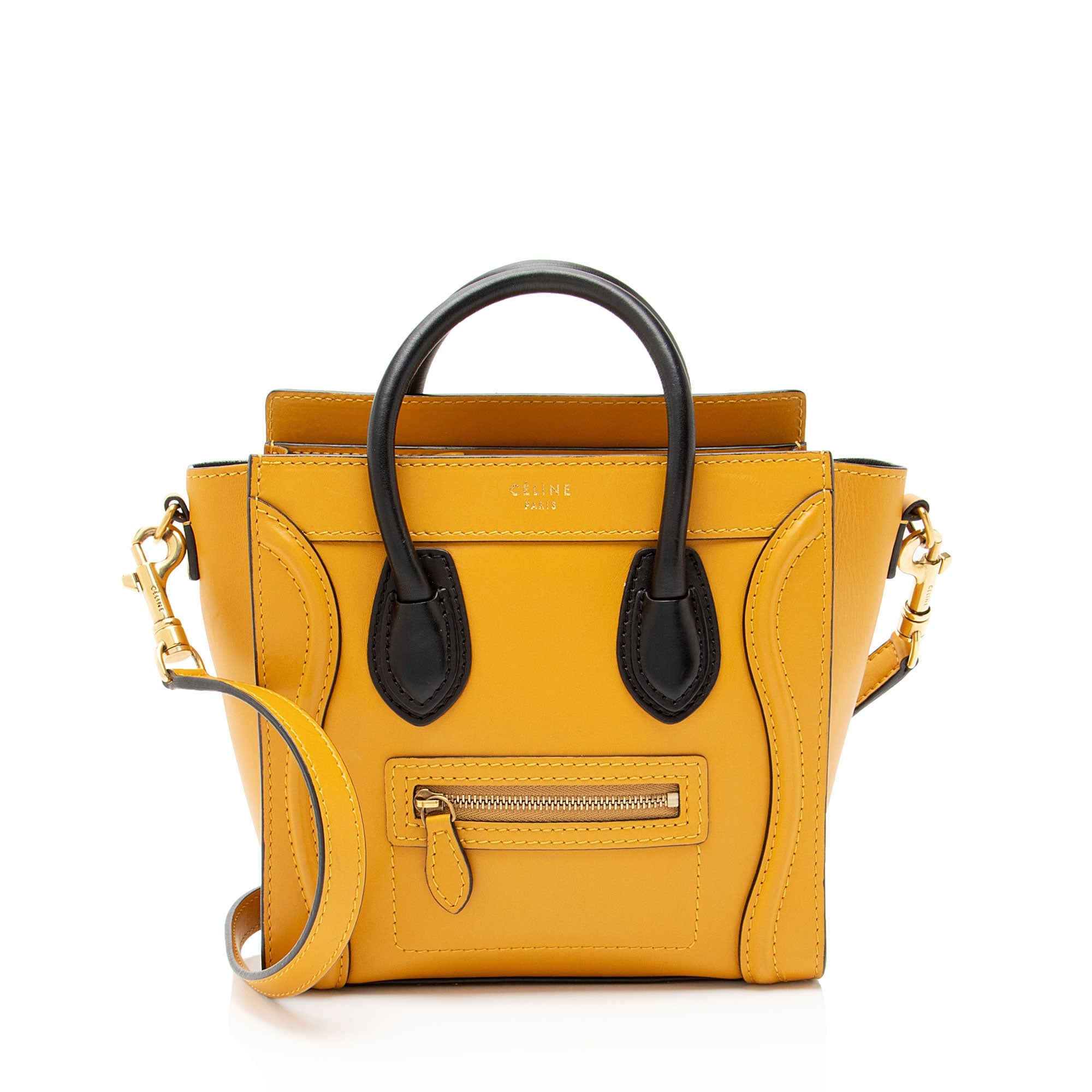 Celine Smooth Calfskin Nano Luggage Tote