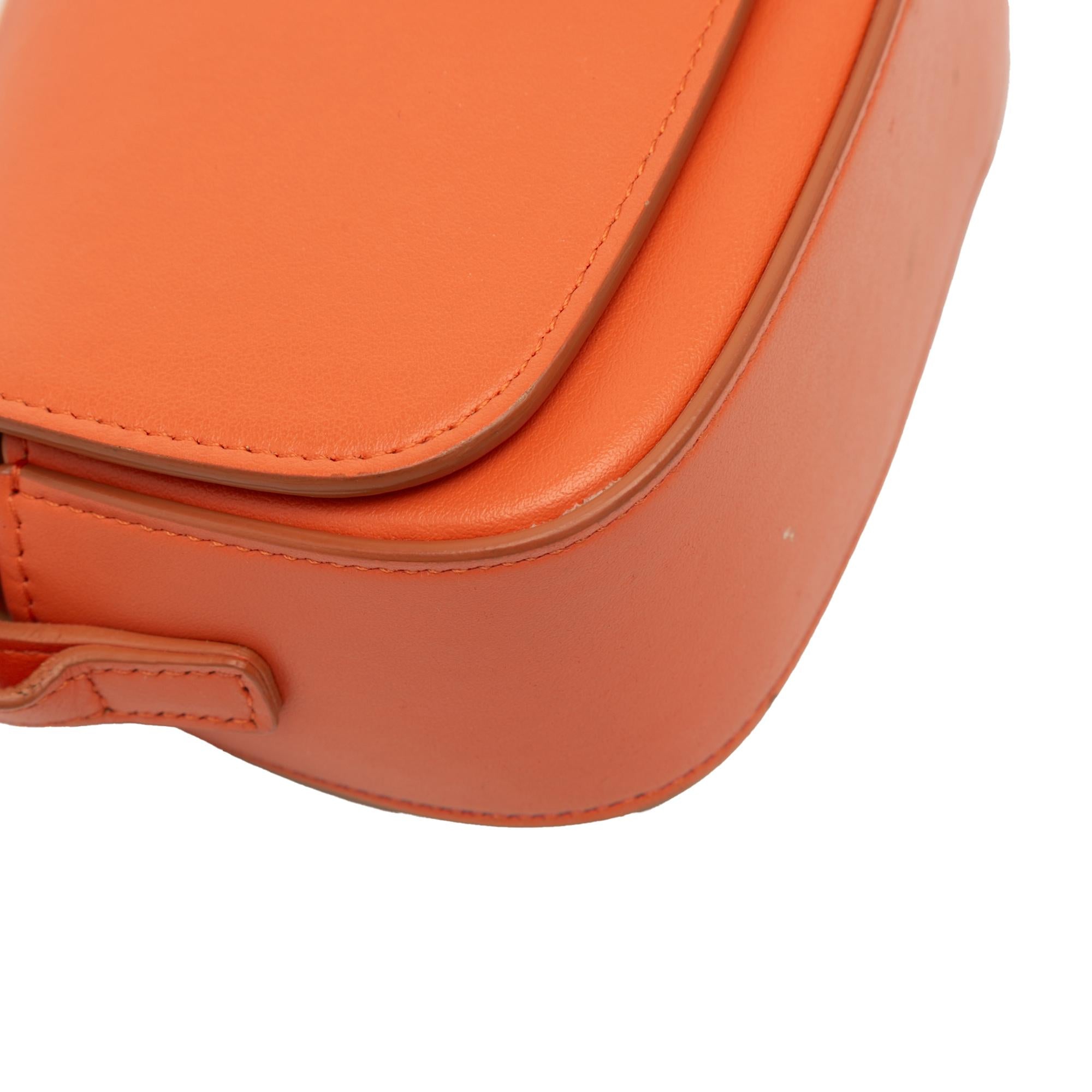 Celine Smooth Calfskin Tabou Clutch on Strap
