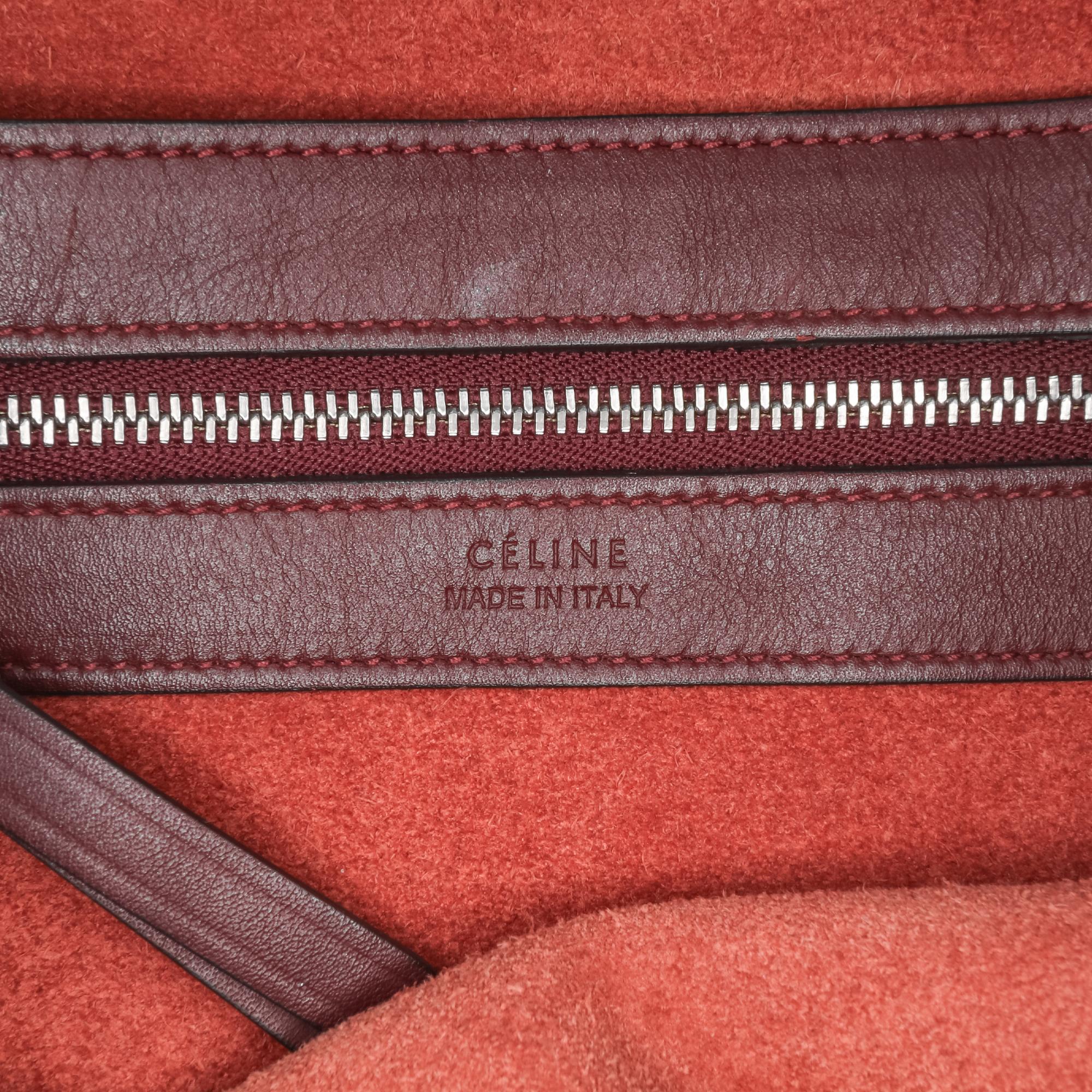 Celine Smooth Calfskin Vertical Coulisse Tote