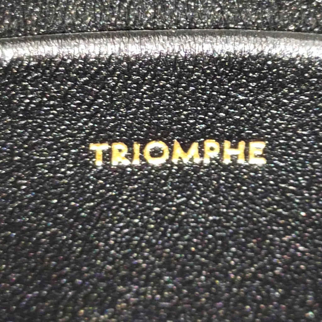 Celine Teen Shiny Calfskin Triomphe Crossbody