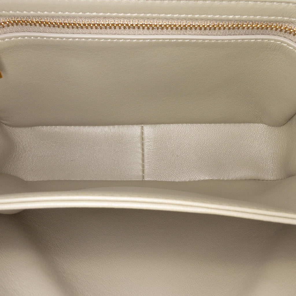 Celine Teen Shiny Calfskin Triomphe Crossbody