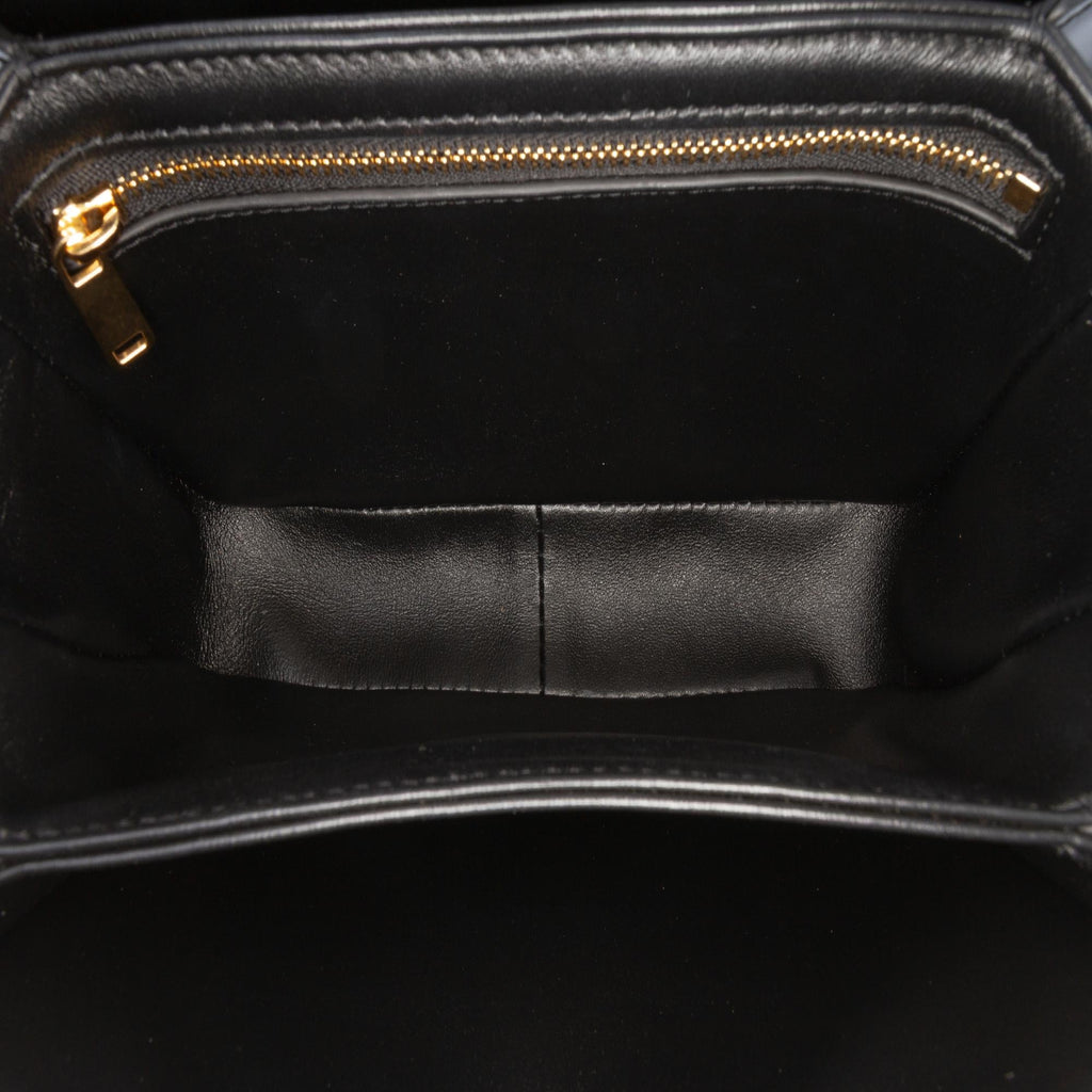 Celine Teen Shiny Calfskin Triomphe Crossbody