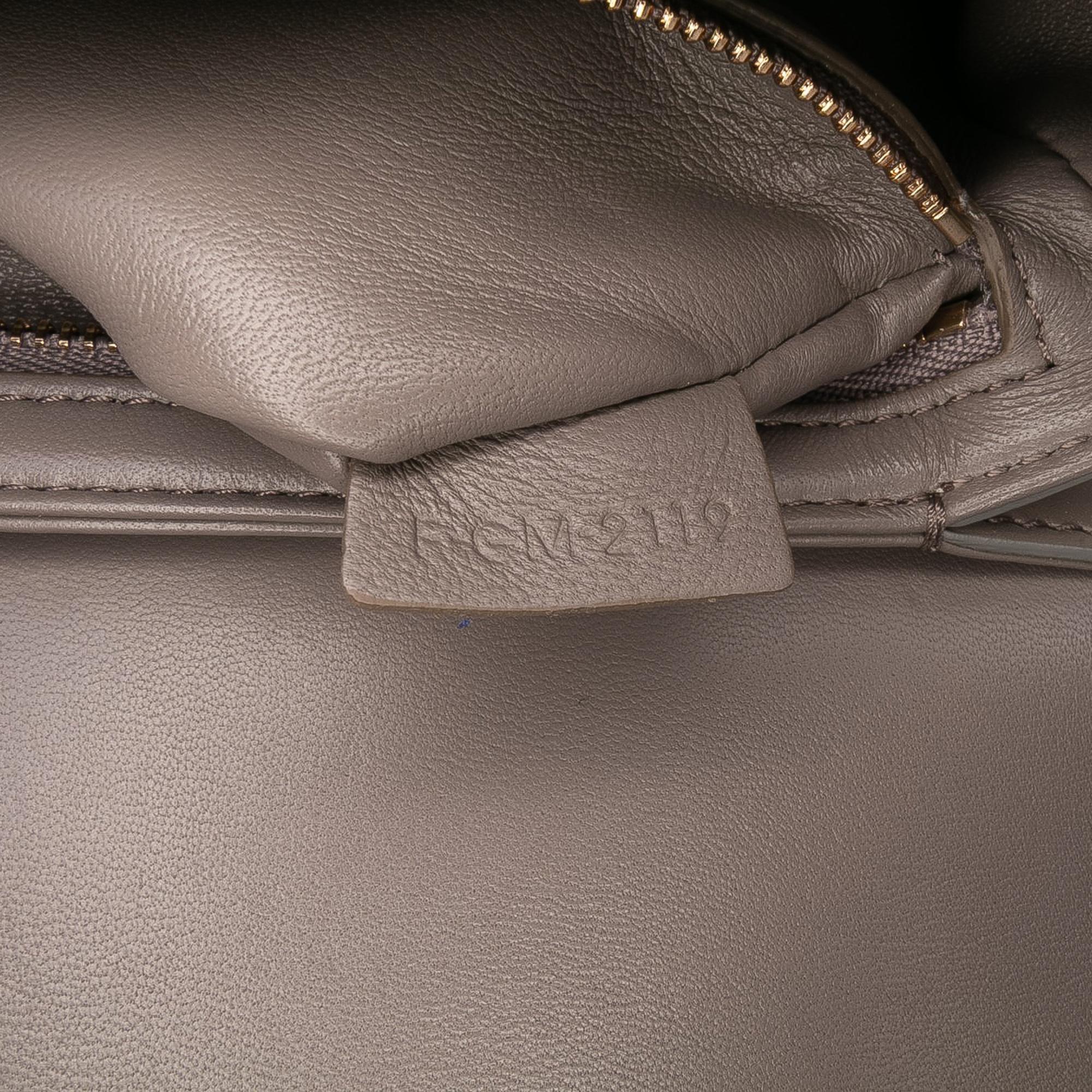 Celine Teen Shiny Calfskin Triomphe Crossbody