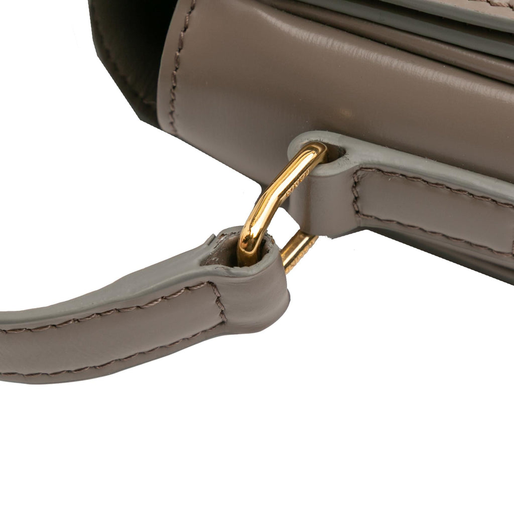 Celine Teen Shiny Calfskin Triomphe Crossbody