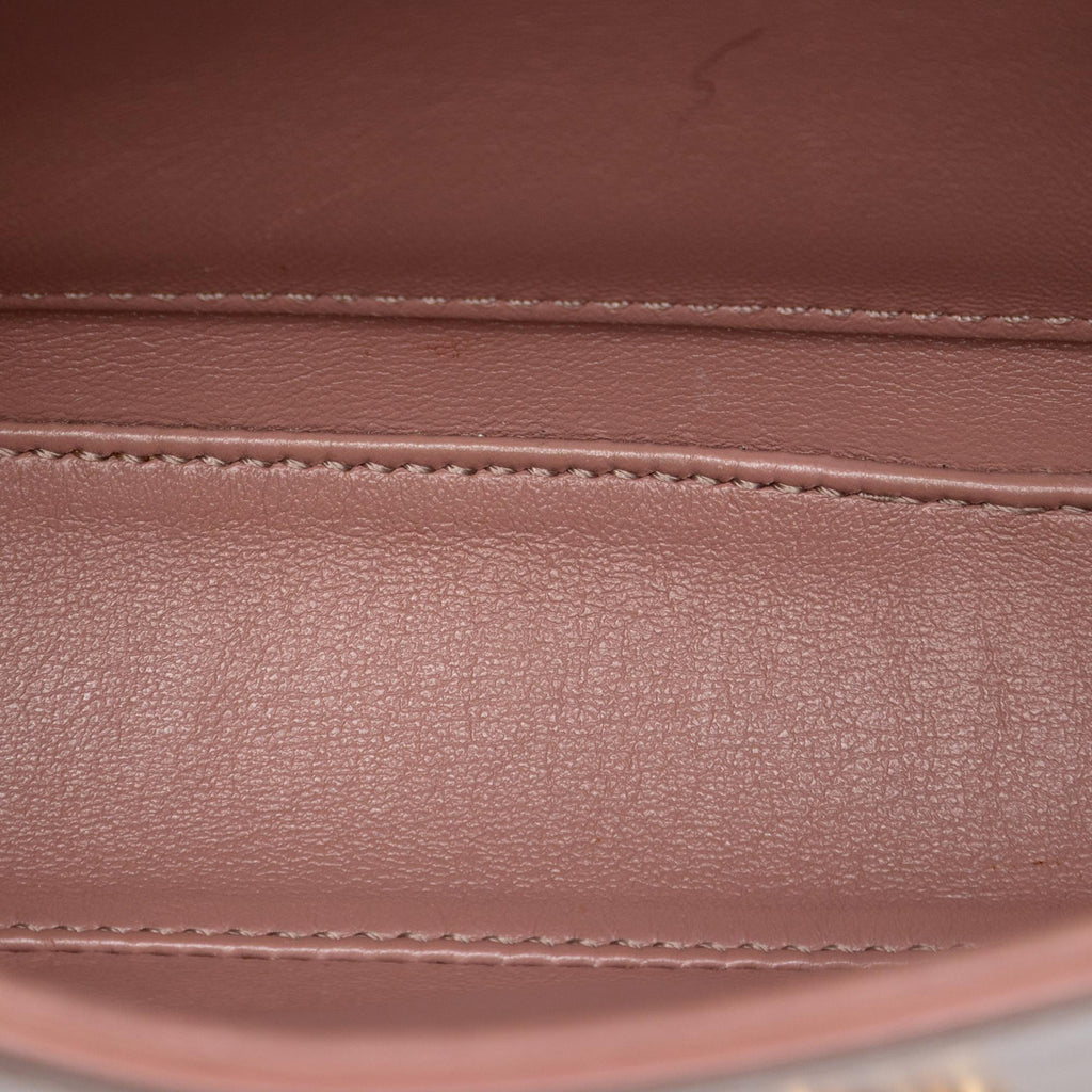 Celine Teen Shiny Calfskin Triomphe Crossbody
