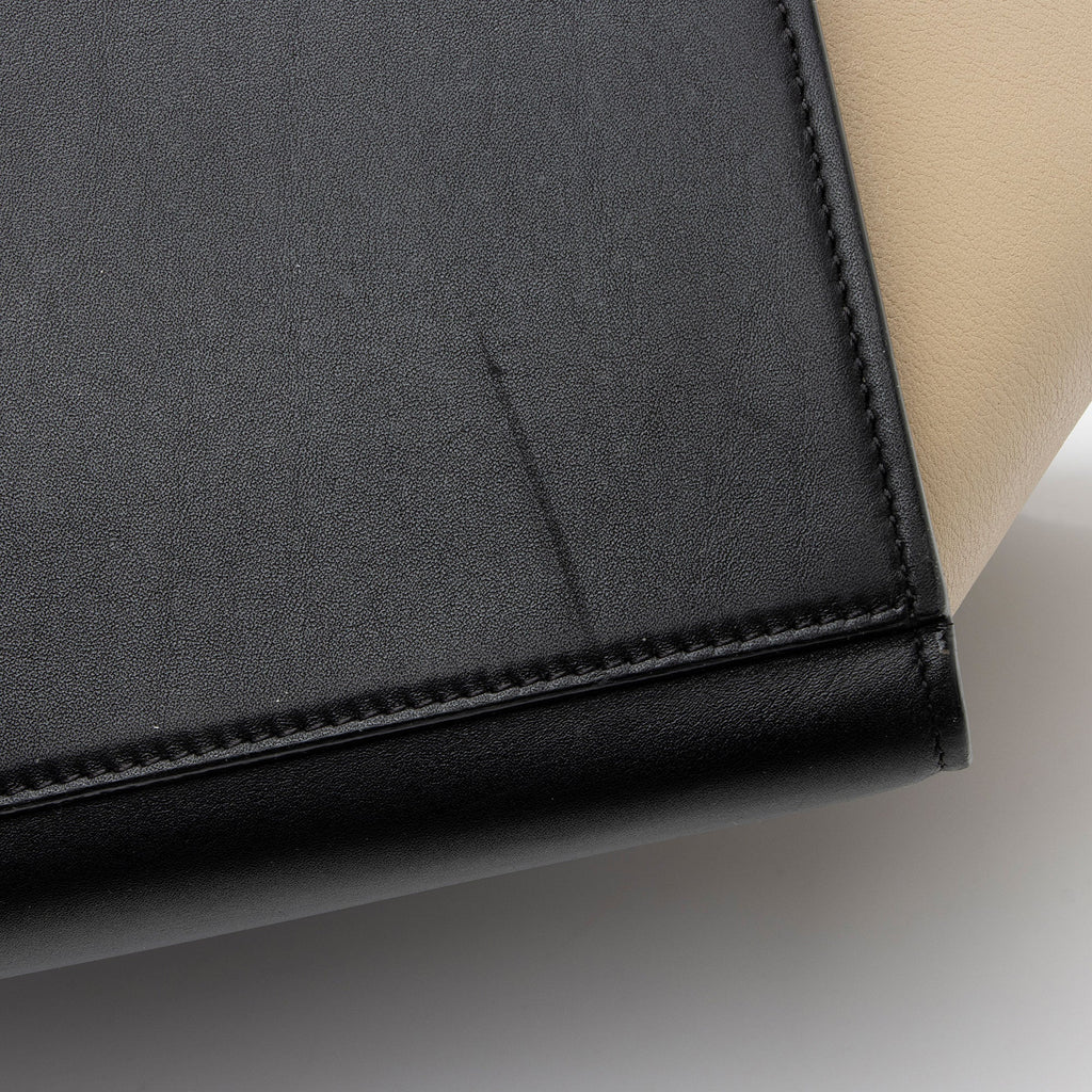 Celine Tricolor Calfskin Small Trapeze Bag