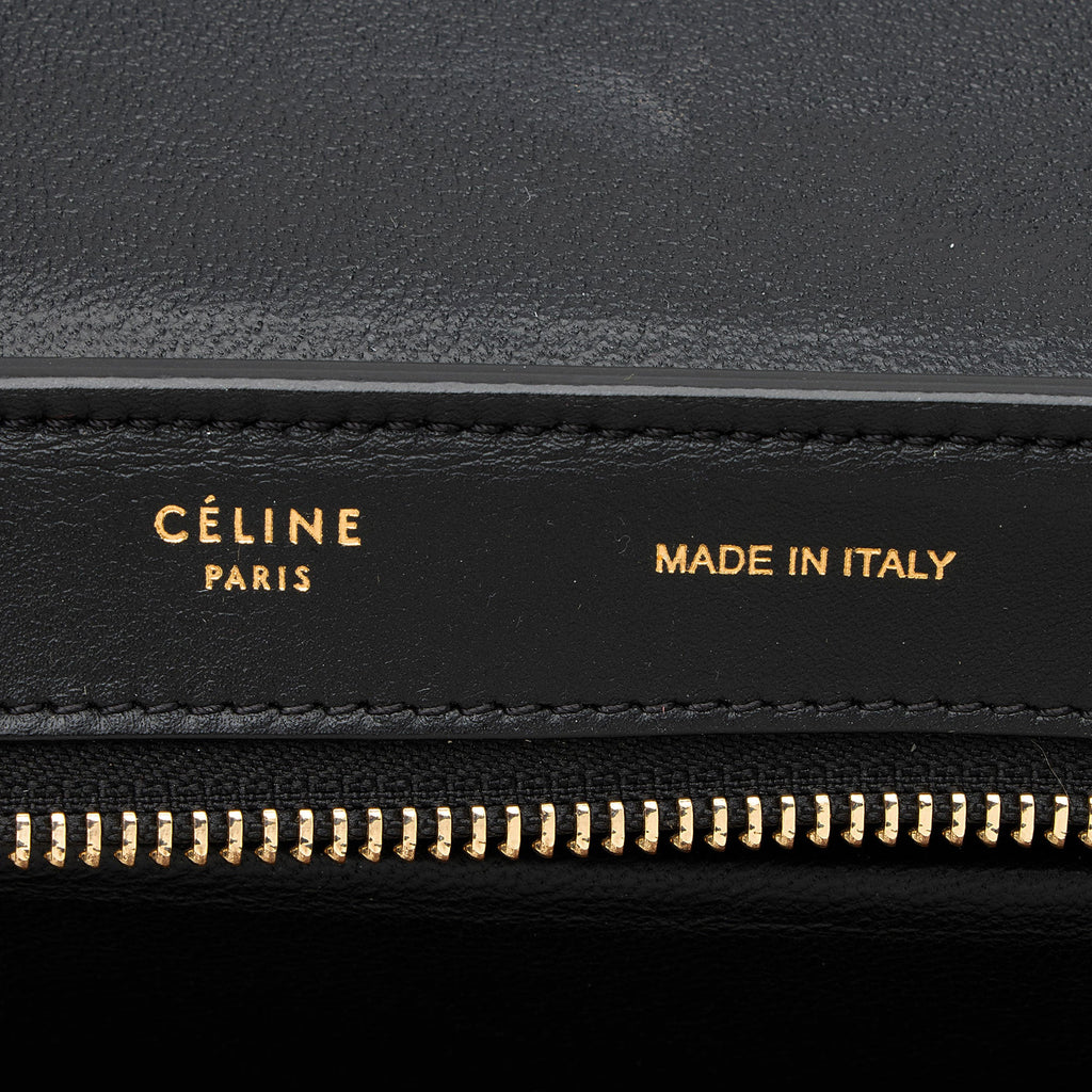 Celine Tricolor Calfskin Small Trapeze Bag