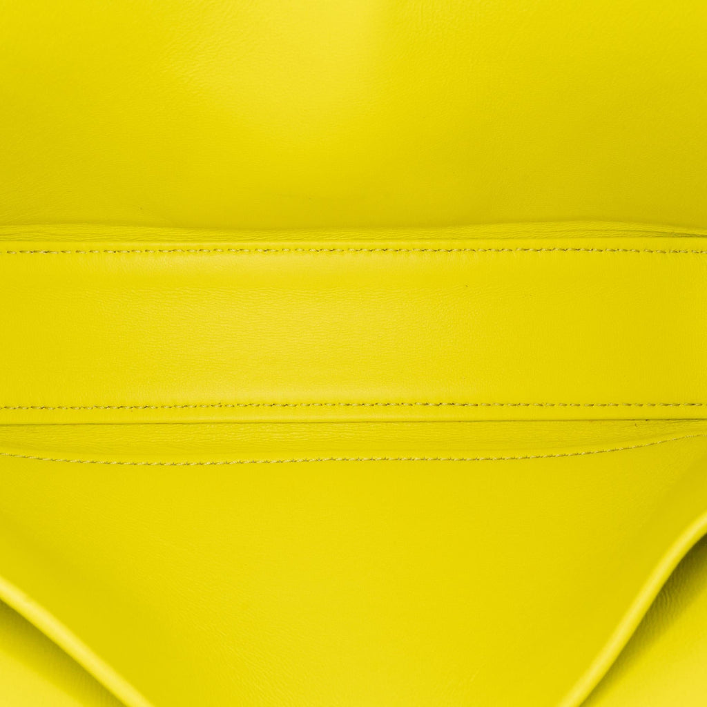 Celine Triomphe Calfskin Cuir Chain Shoulder Bag