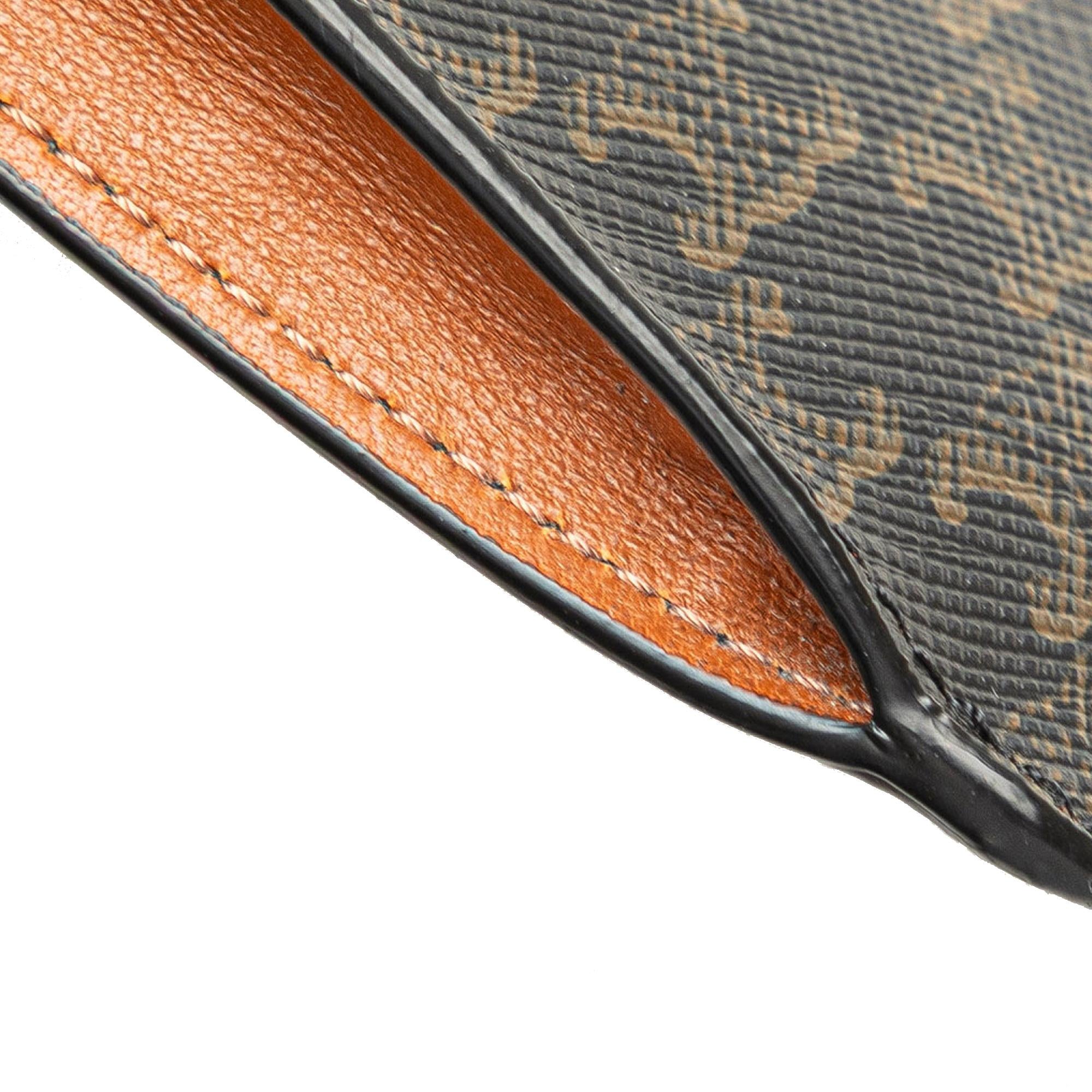 Celine Triomphe Coated Canvas Phone Pouch Flap Crossbody