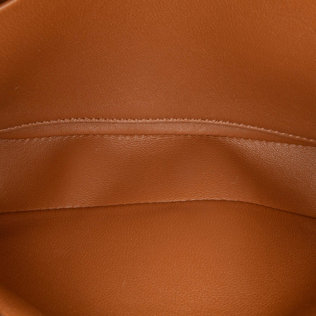 Celine Triomphe Tweed Claude Chain Shoulder Bag