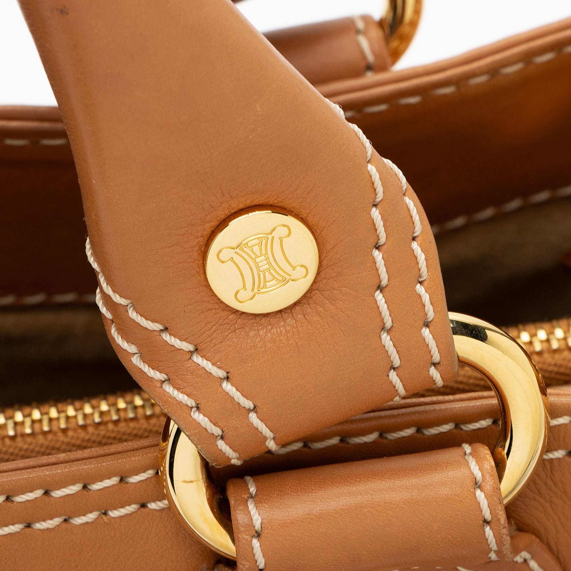 Celine Vintage Leather Biker Boogie Bag