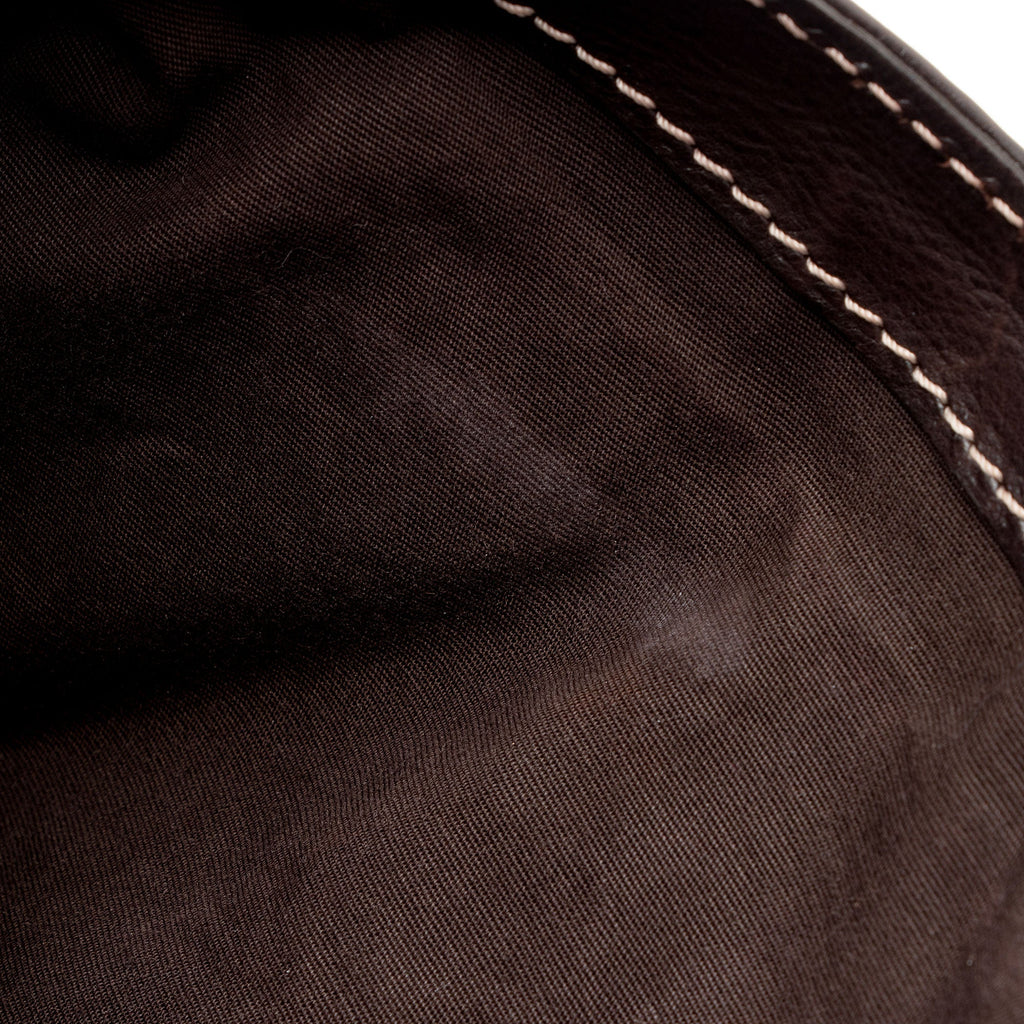 Celine Vintage Leather Buckle Shoulder Bag (SHF-2mqWEo)