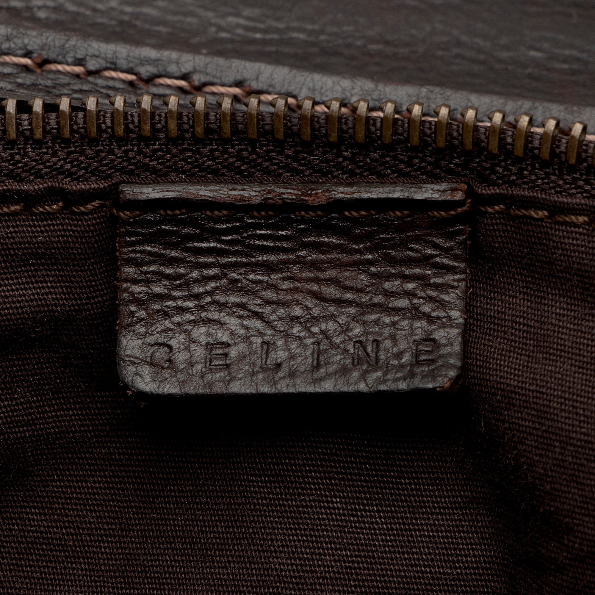 Celine Vintage Leather Buckle Shoulder Bag (SHF-2mqWEo)