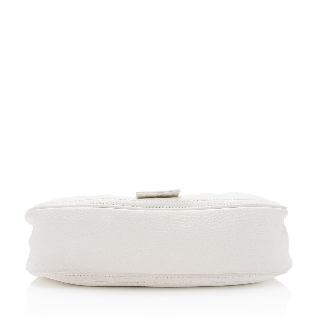 Celine Vintage Leather Buckle Shoulder Bag (SHF-Eqi2Xs)