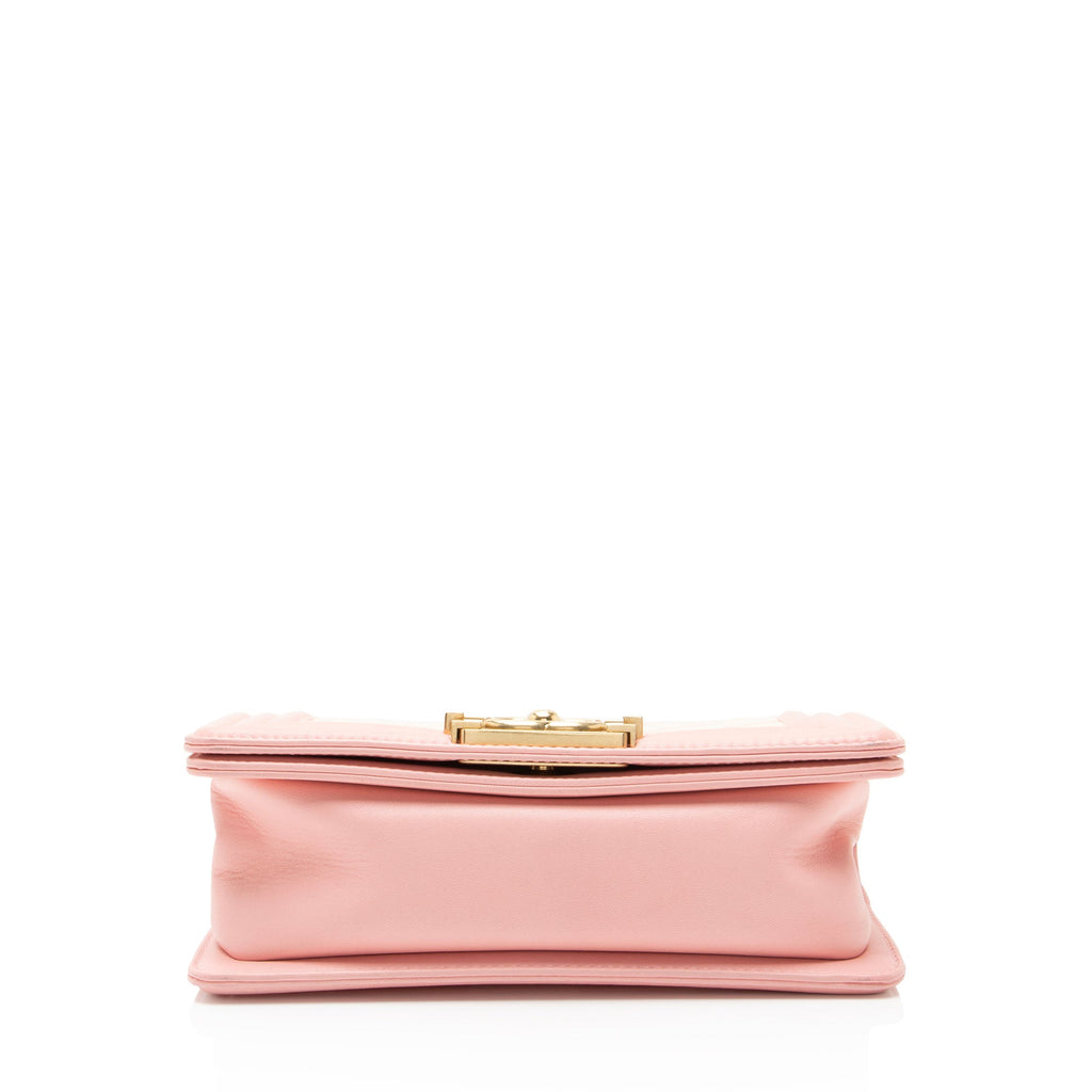 Chanel Braided Chevron Small Boy Bag