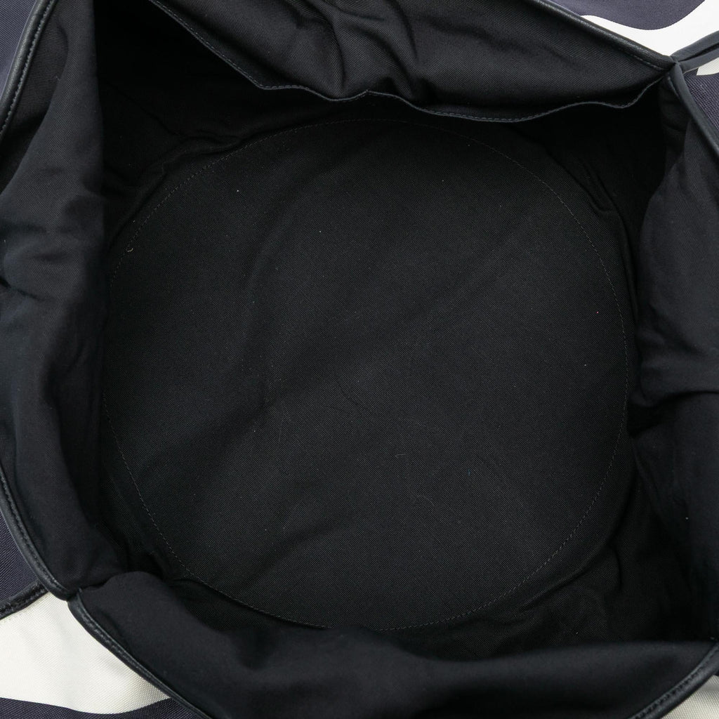 Chanel CC Canvas Stripe Tote