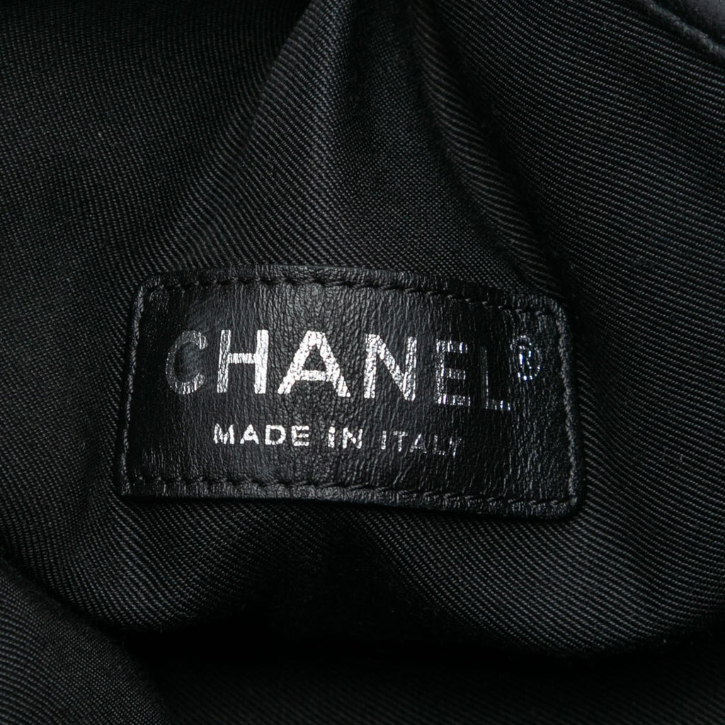 Chanel CC Canvas Stripe Tote