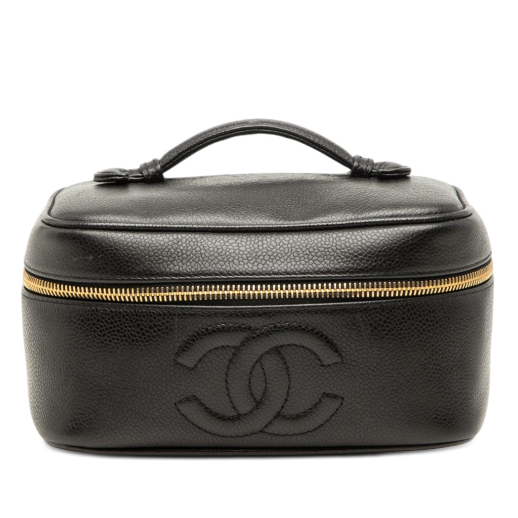Chanel CC Caviar Vanity Case