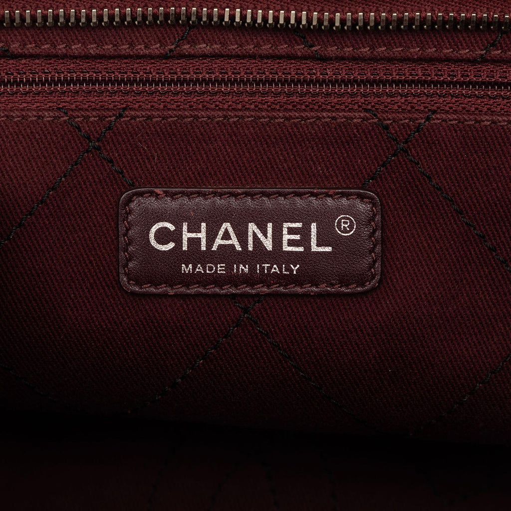 Chanel CC Caviar Wild Stitch On the Road Tote