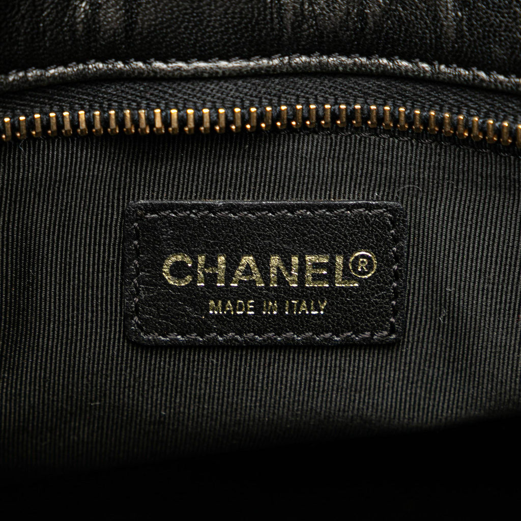 Chanel CC Choco Bar Lambskin Tote