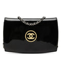 Chanel CC Patent Compact Wallet On Chain