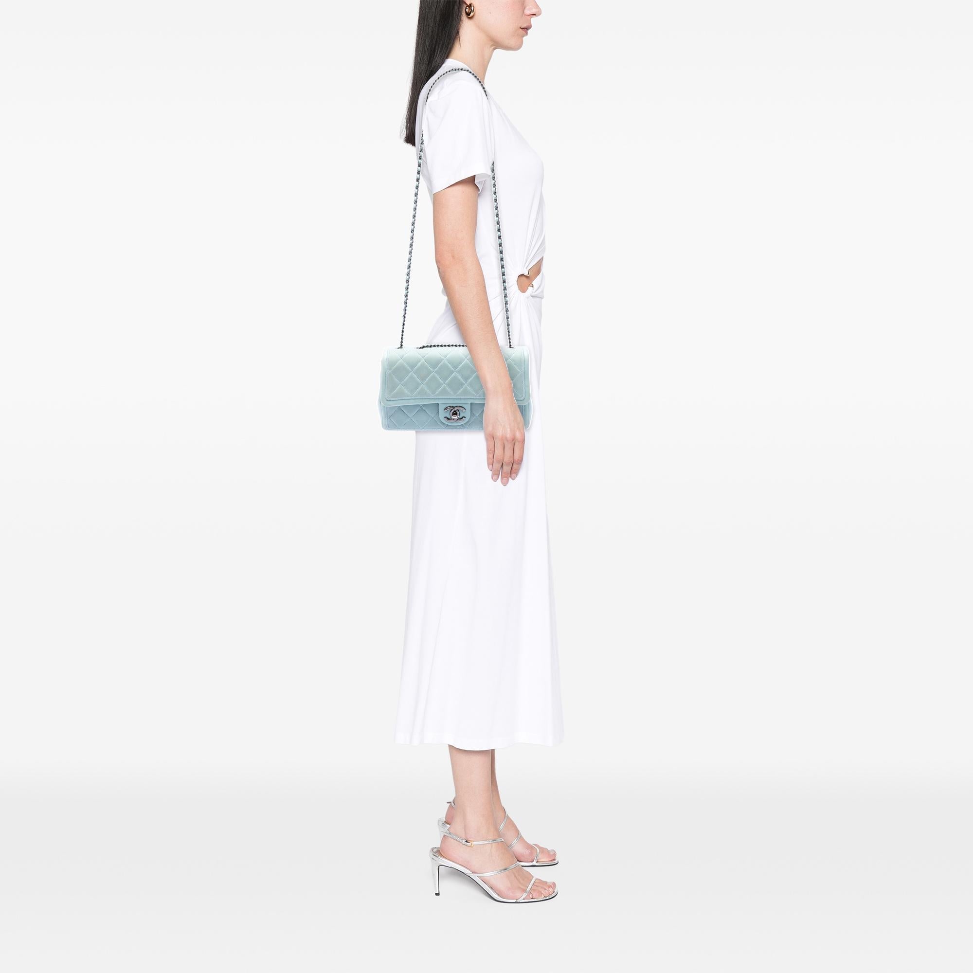 Chanel CC Quilted Calfskin Single Flap