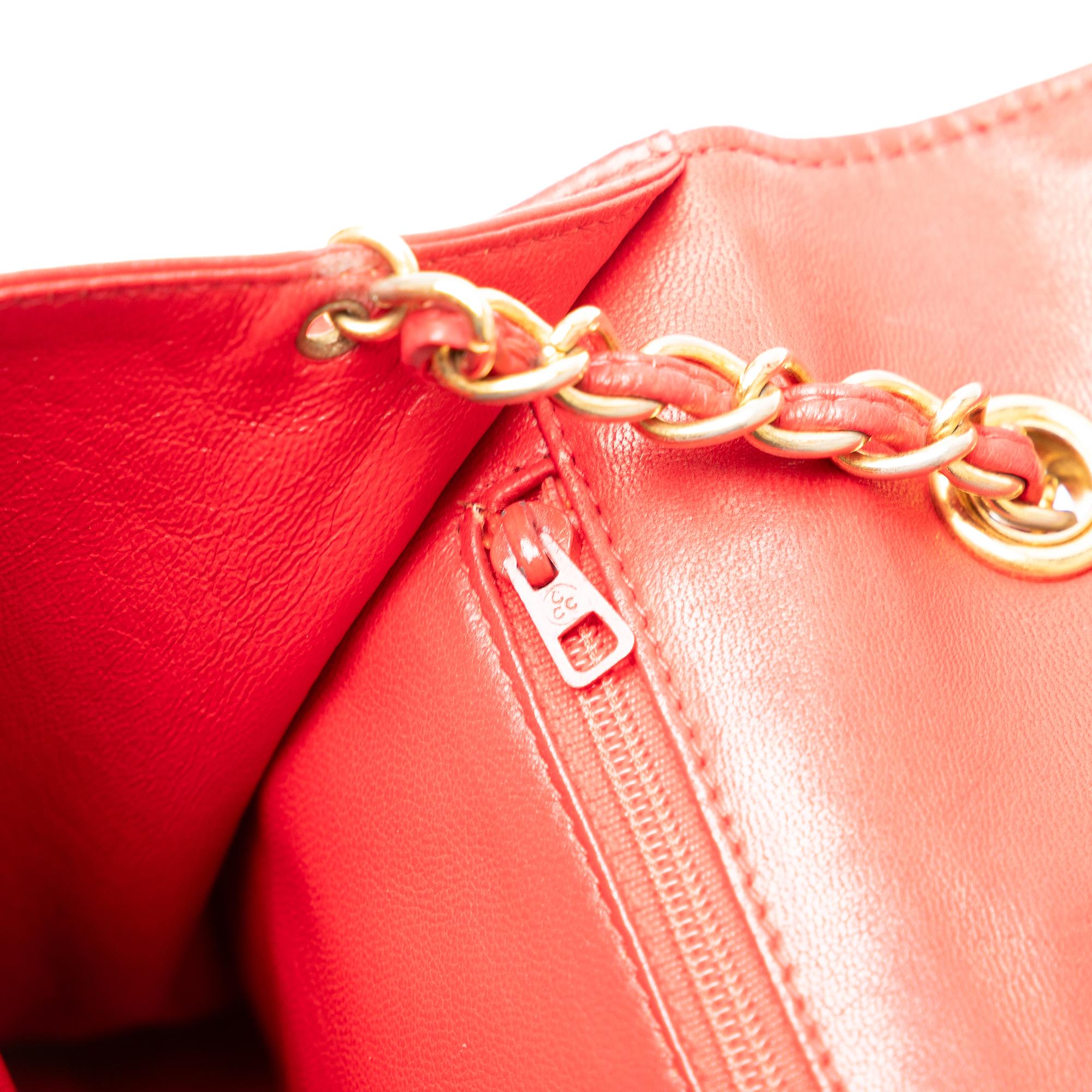 Chanel CC Quilted Lambskin Full Flap (SHG-7wGs7j)