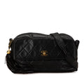 Chanel CC Quilted Lambskin Tassel Crossbody (SHG-25TGIf)