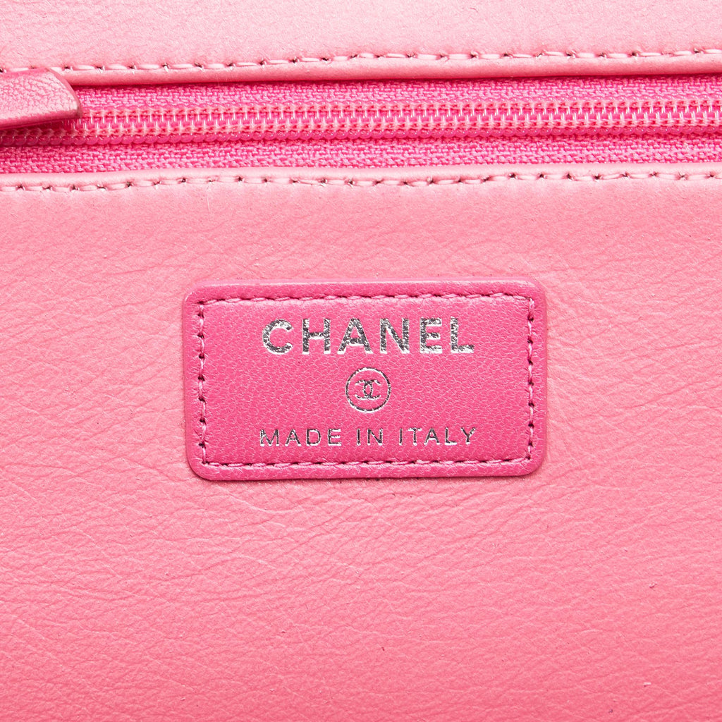 Chanel CC Quilted Lambskin Wallet On Chain