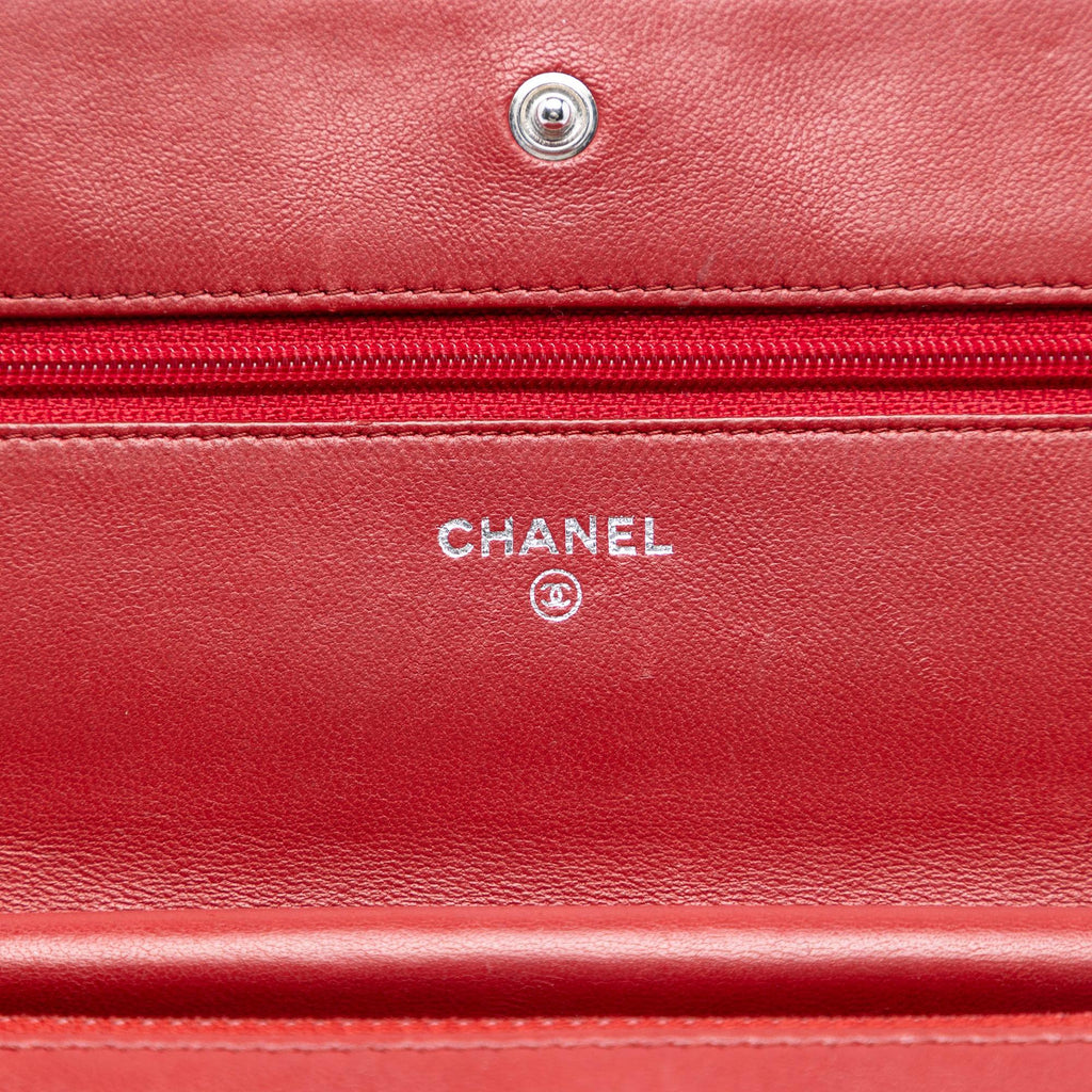 Chanel CC Quilted Lambskin Wallet on Chain