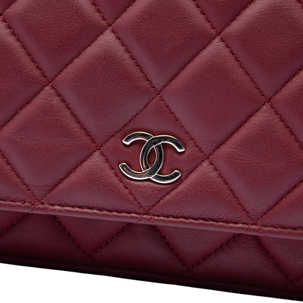 Chanel CC Quilted Lambskin Wallet on Chain