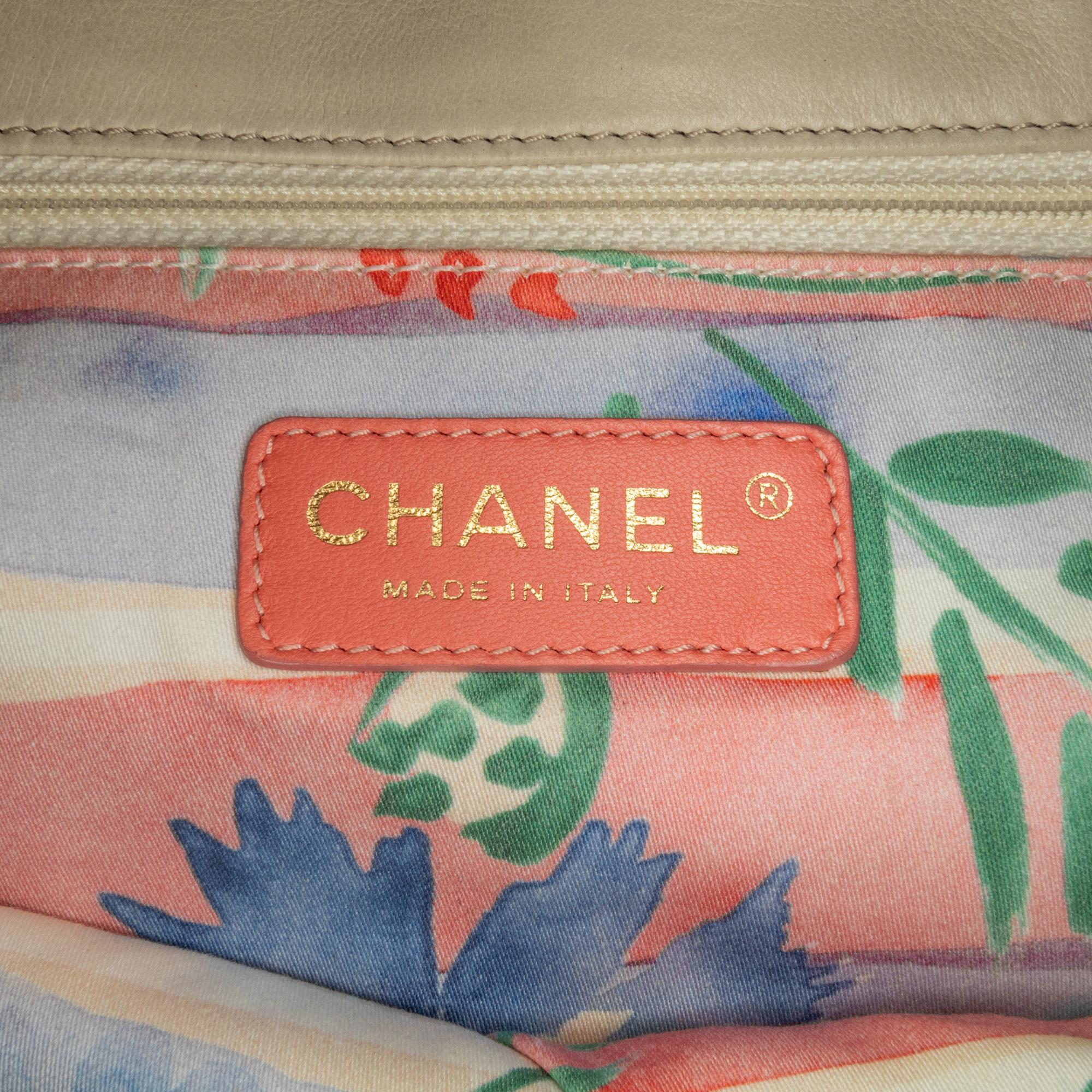 Chanel CC Straw Country Flap (SHG-d50HRy)
