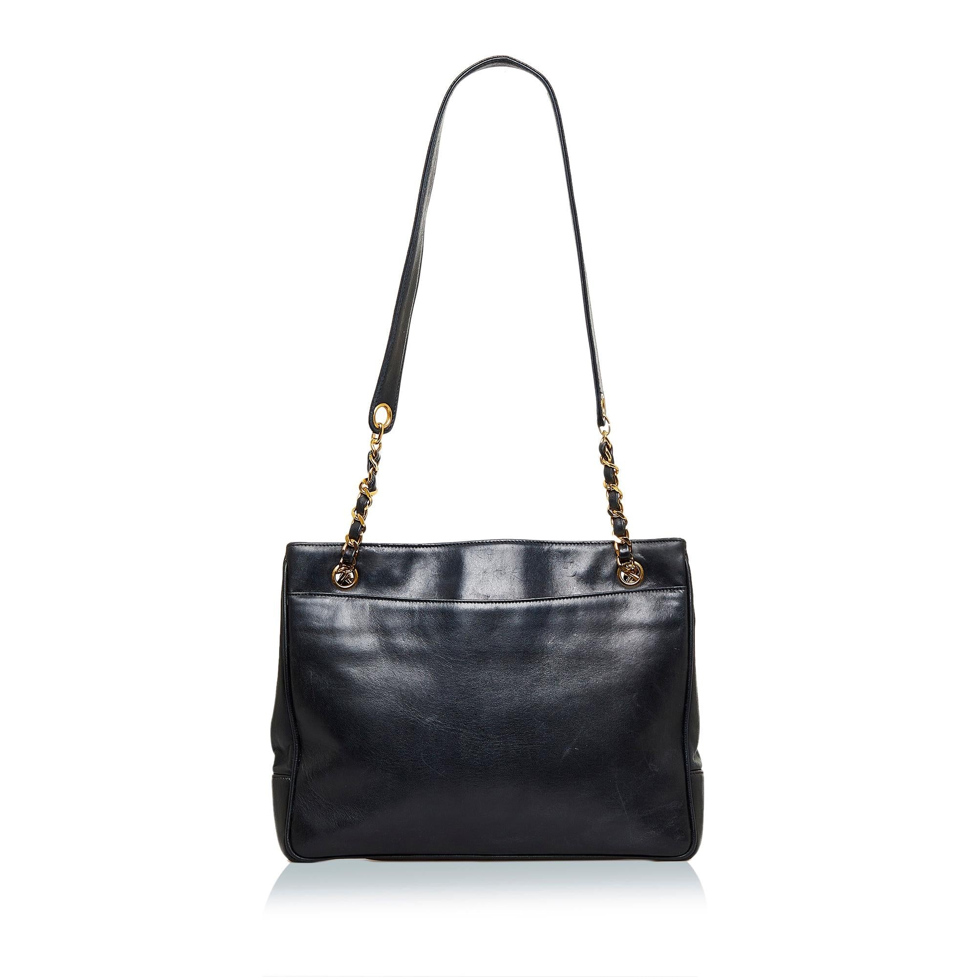 Chanel CC Tote (SHG-xLWxBk)