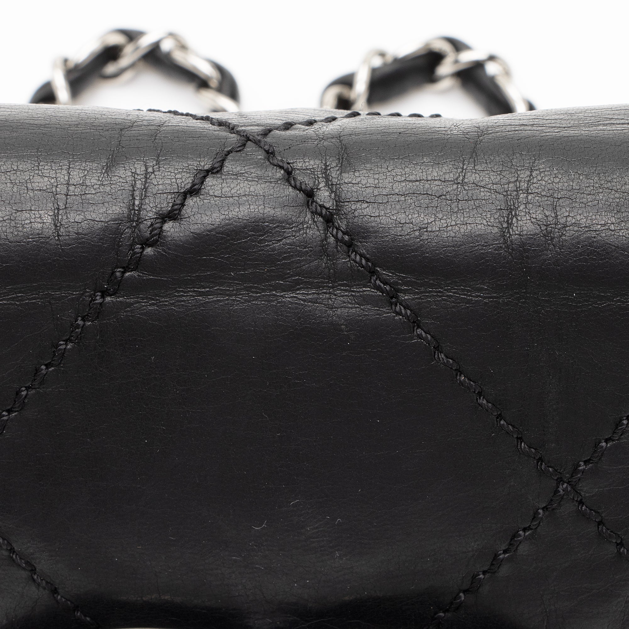 Chanel Calfskin Oversized Quilted CC Small Flap Bag (SHF-FRyV1T)