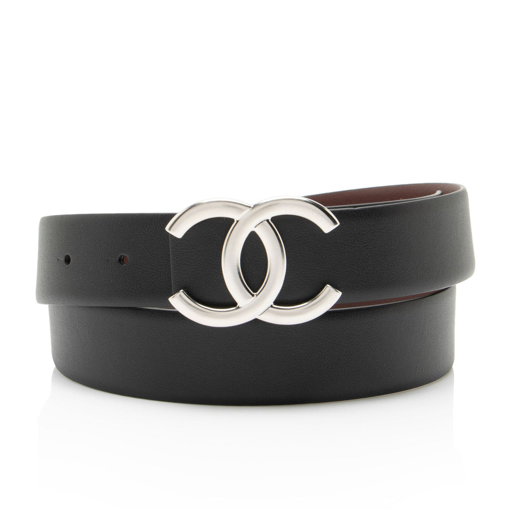 Chanel Calfskin Reversible CC Belt - Size 34 / 85