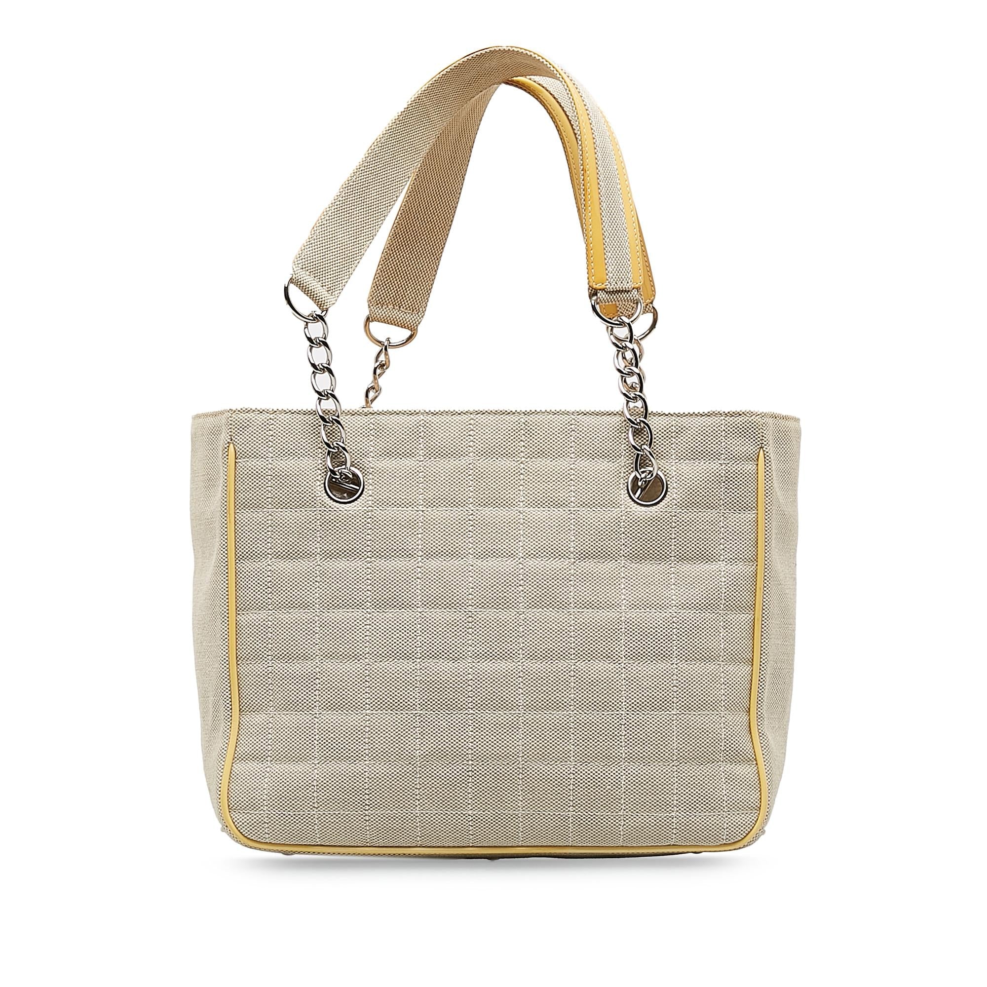 Chanel Camellia CC Choco Bar No. 5 Shoulder Bag (SHG-CGt5YO)