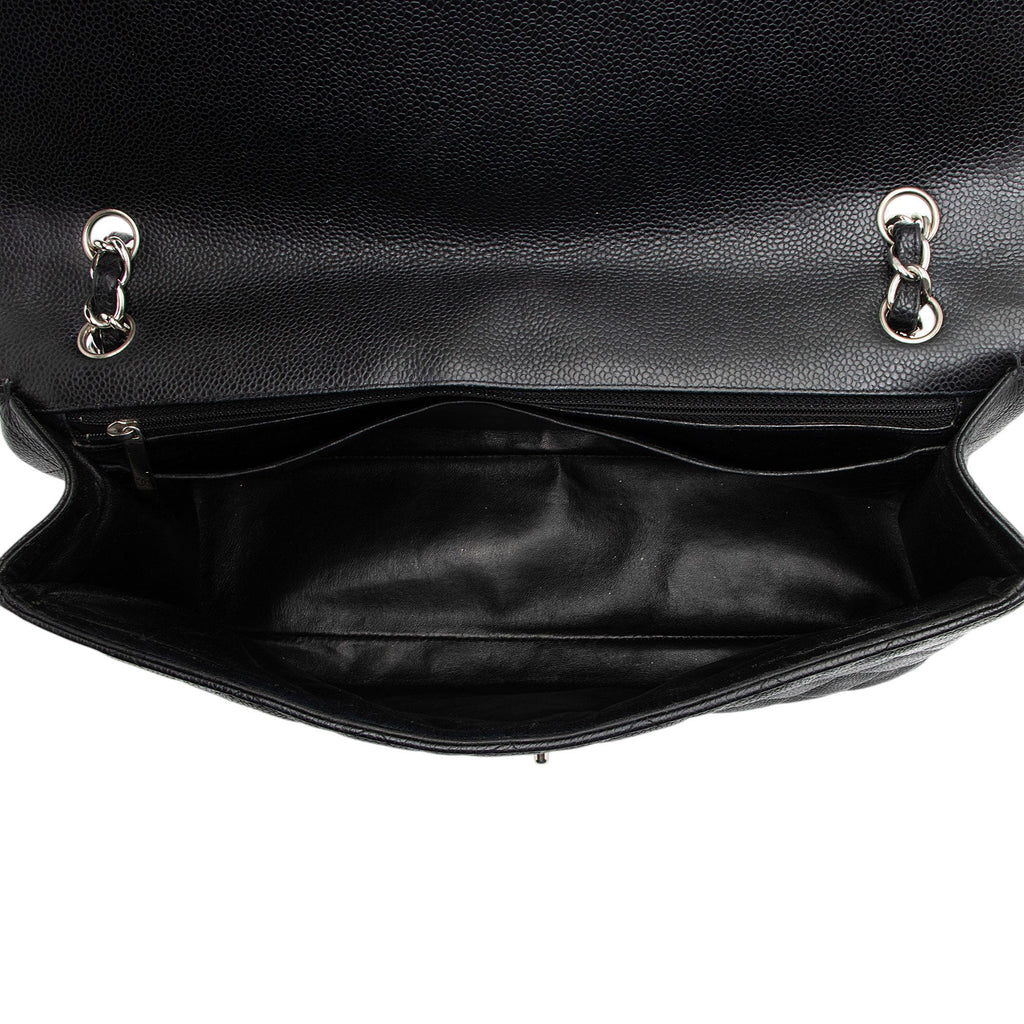Chanel Caviar Leather Classic Maxi Single Flap Bag