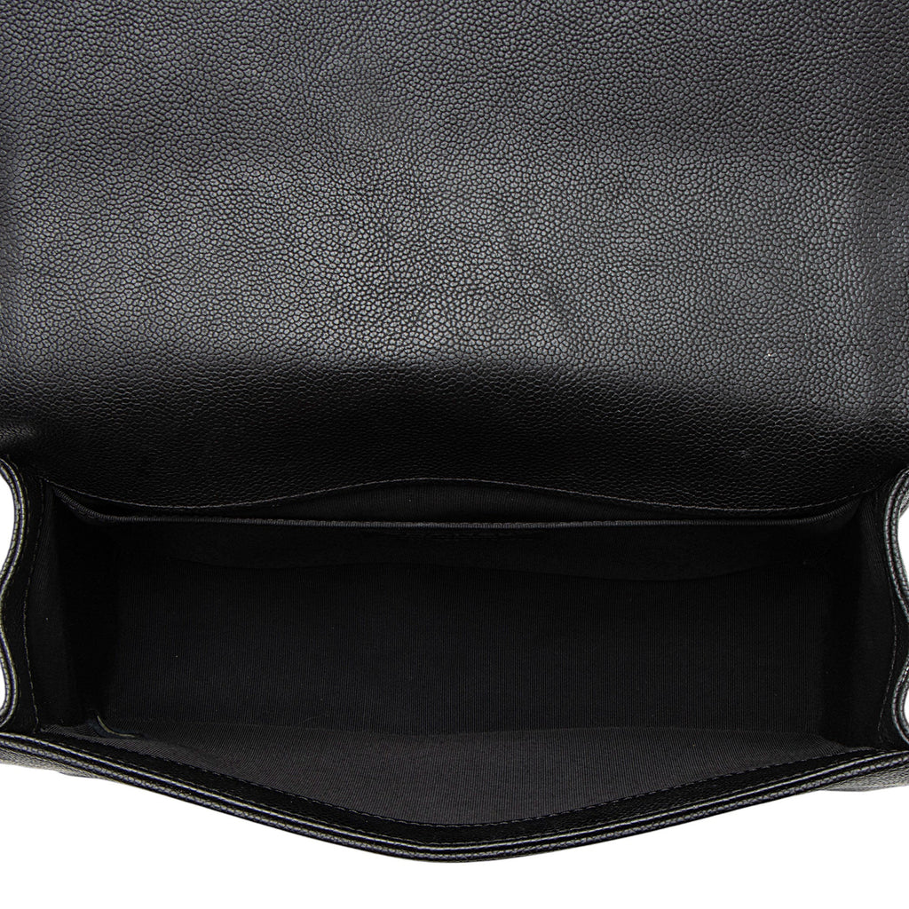 Chanel Caviar Leather Old Medium Boy Bag