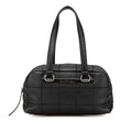 Chanel Choco Bar Caviar Shoulder Bag