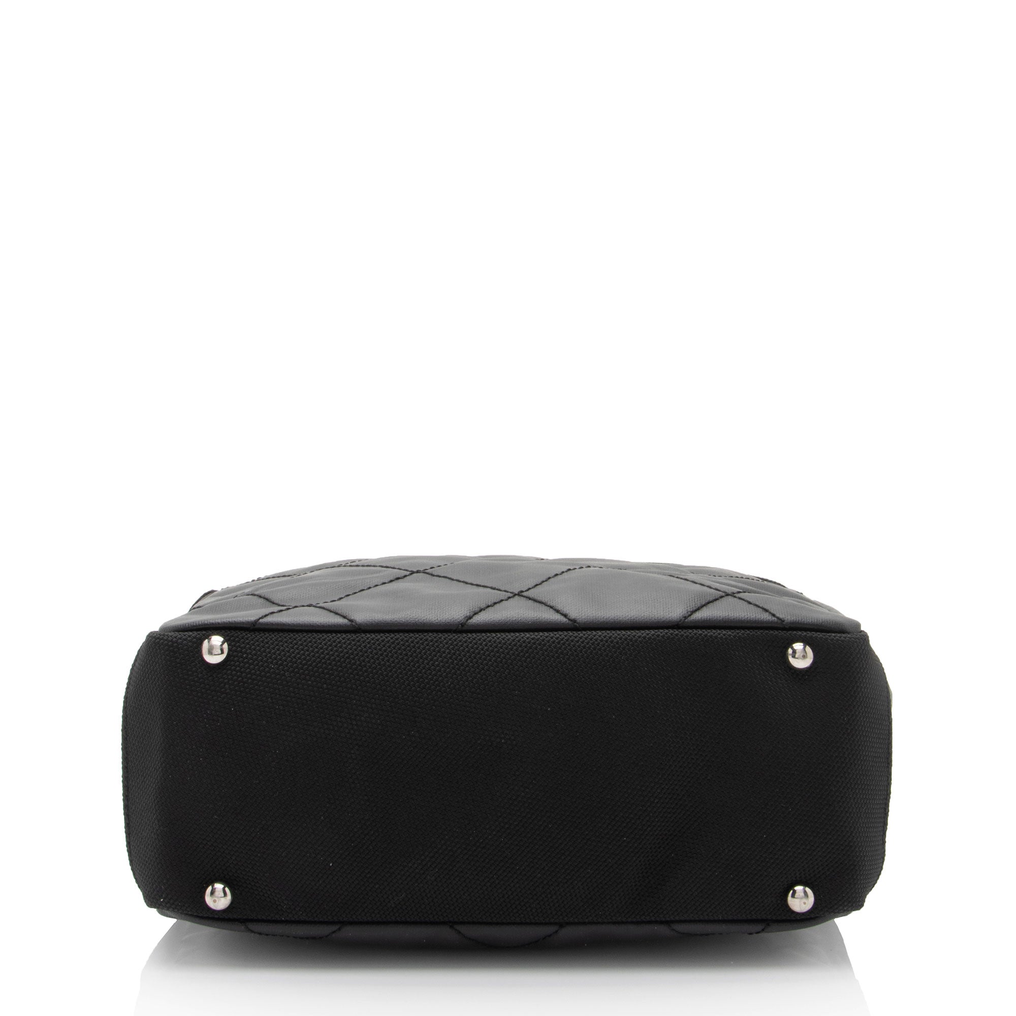 Chanel Coated Canvas Paris Biarritz Small Tote (SHF-Vx8Wo2)
