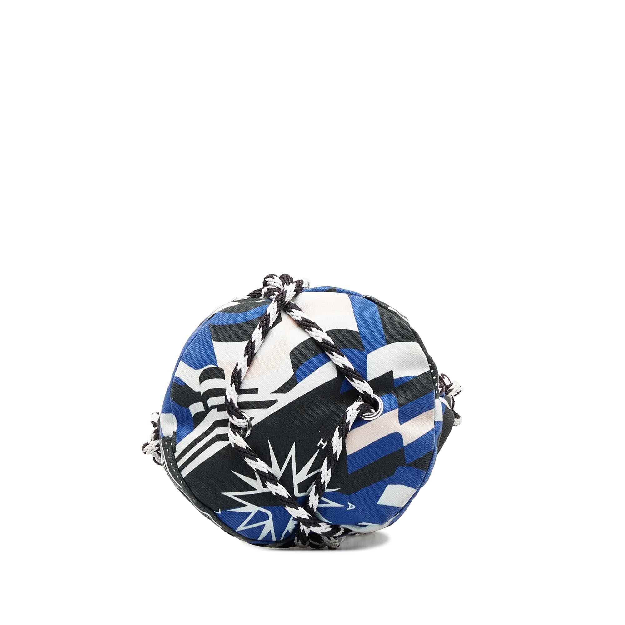 Chanel Cotton Drawstring Bag (SHG-UMw97D)