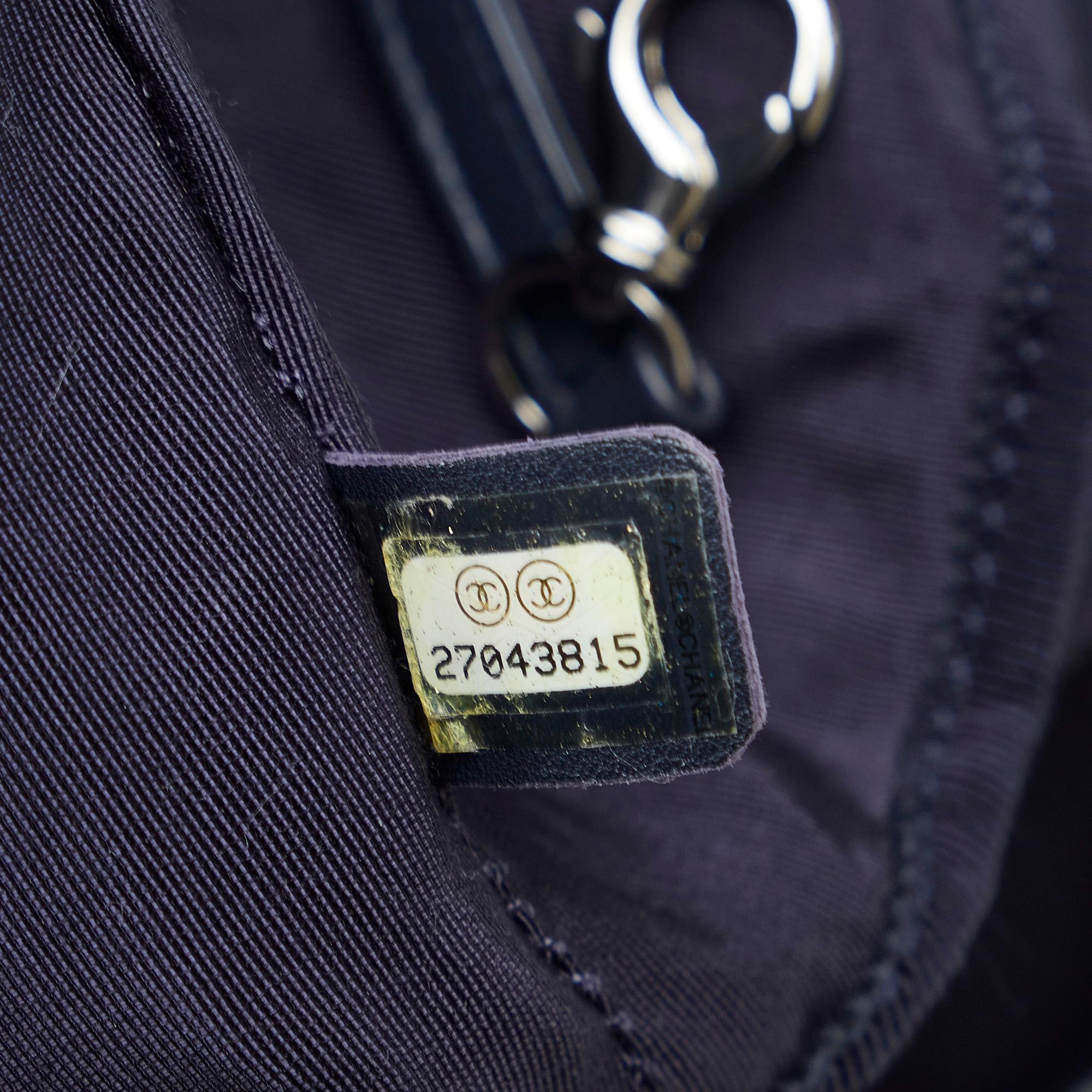 Chanel Cotton Drawstring Bag (SHG-uPFXq7)