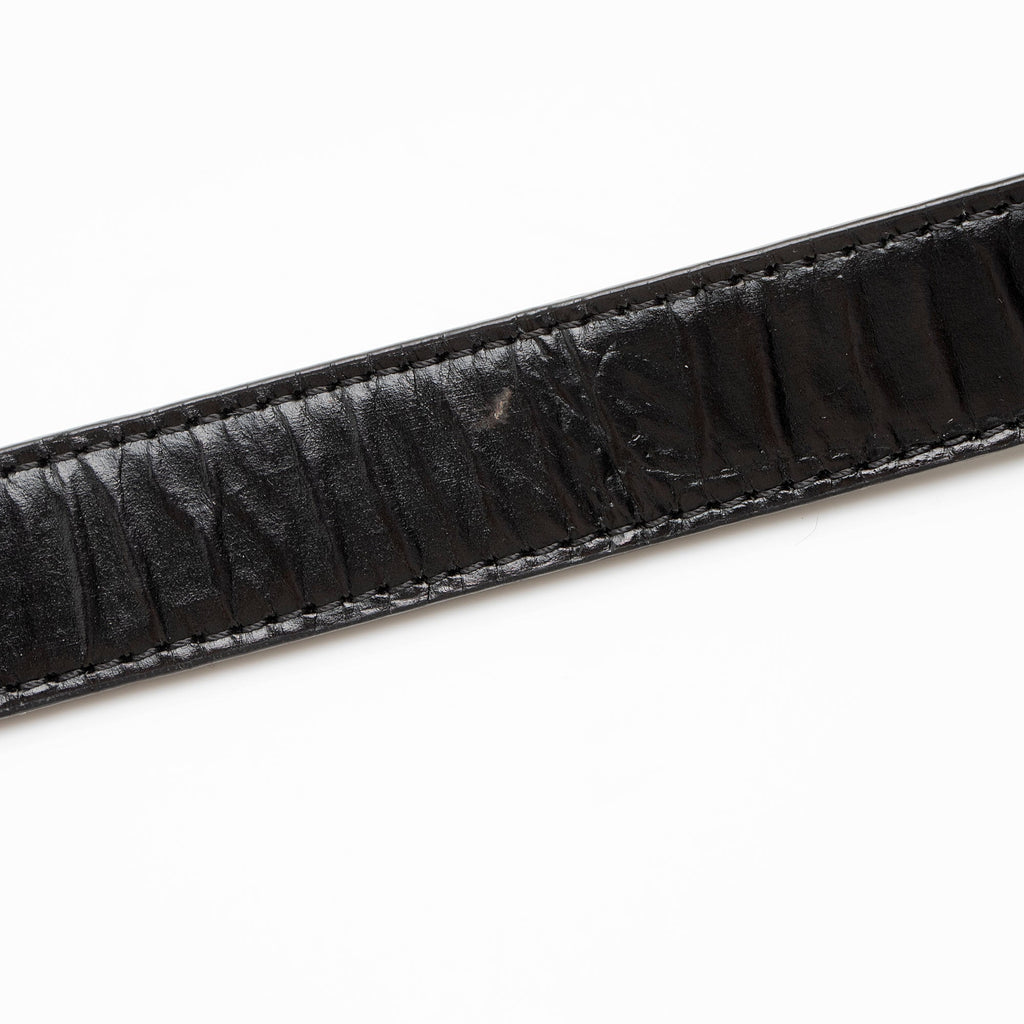 Chanel Croc Embossed Leather Egypt Graffiti Paris-New York Small Boy Bag