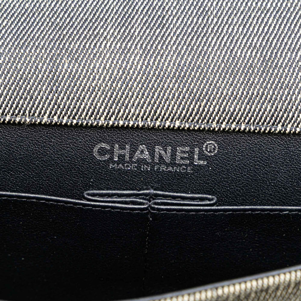 Chanel Denim Choco Bar Chain Flap (SHG-9Fd7x4)